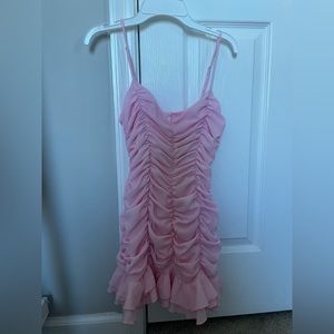 Lucy in the Sky Pink Homecoming Dress